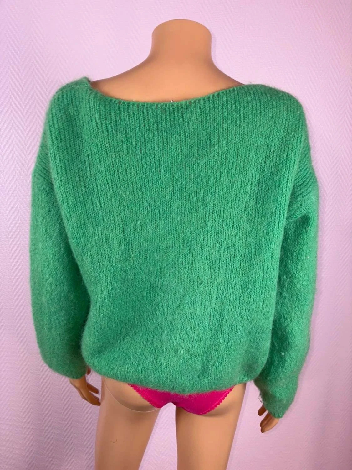 Colete feminino de mohair tamanho 38 pouco usado – photo 5